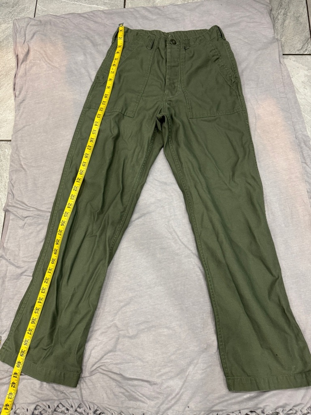 Women’s Olive Green Utility Pants